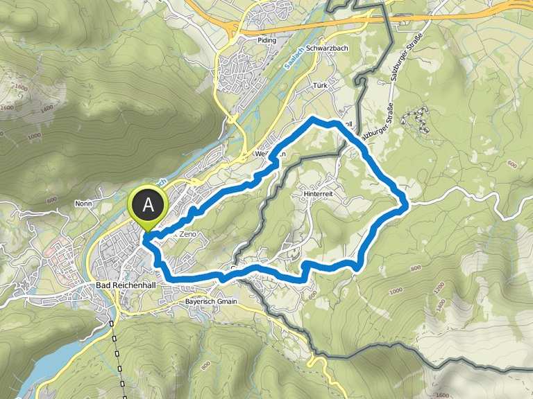 singletrail bad reichenhall)