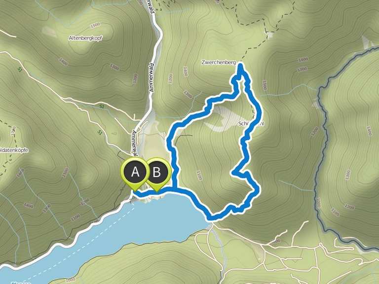 Auf den Schönjöchl am Plansee | Wanderung | Komoot