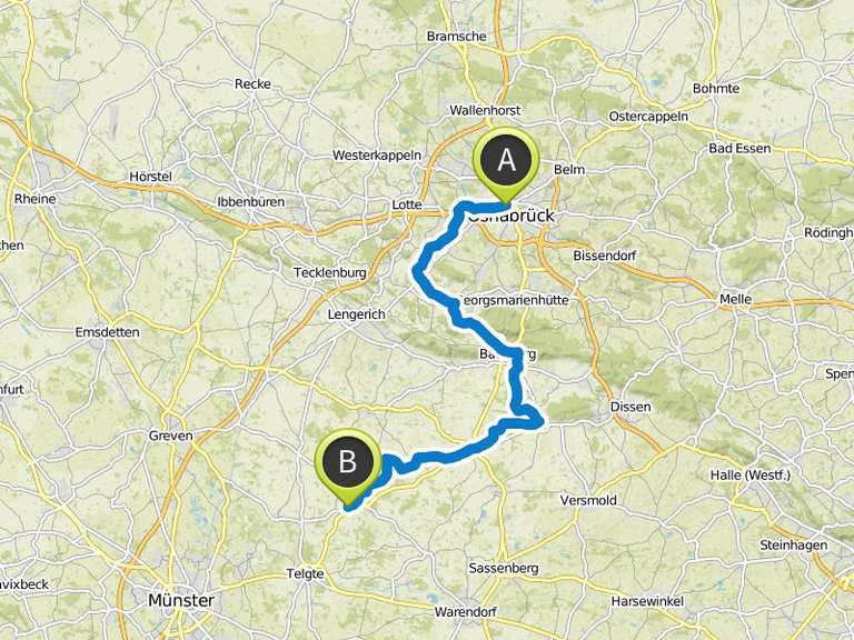 Etappe 3 Von Osnabrück nach Ostbevern Friedensroute