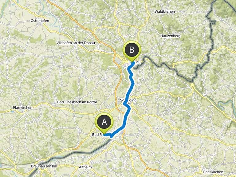 Von Bad Füssing nach Passau Fahrradtour Komoot Von Bad Füssing nach Passau Fahrradtour Komoot