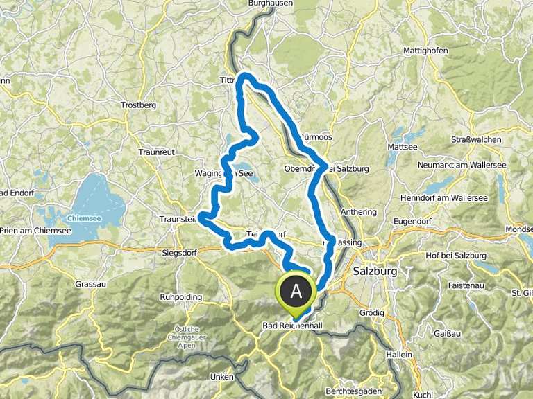 Durch den Rupertiwinkel ab Bad Reichenhall | Rennrad-Tour | Komoot