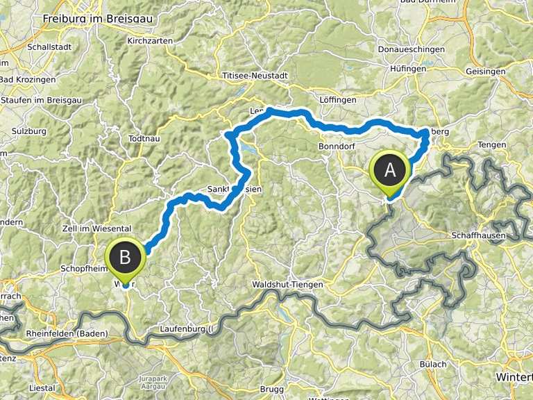 Schluchtensteig (6 Etappen) – Fernwanderwege im Schwarzwald | Wanderung