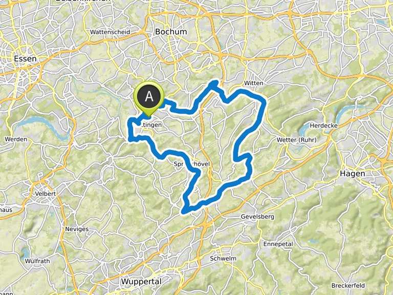 Von Ruhr zur Ruhr: Das Bergische erfahren – radrevier.ruhr | bike Tour