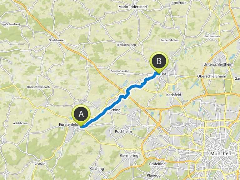 Etappe 4: Von Fürstenfeldbruck nach Dachau – Ammer-Amper-Radweg | bike