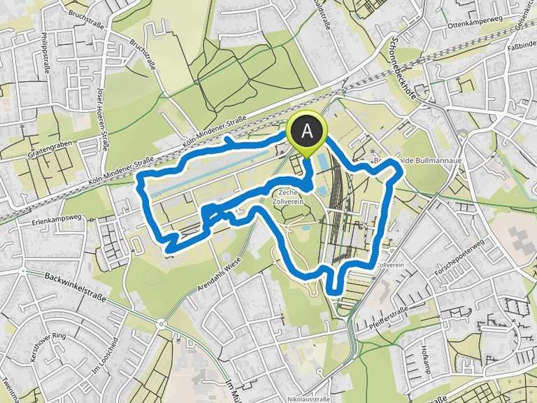 Zeche Zollverein | Wanderung | Komoot