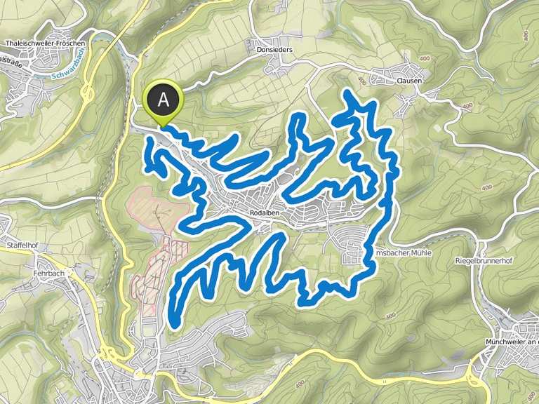 Felsenwanderweg Rodalben | Mountainbike-Tour | Komoot