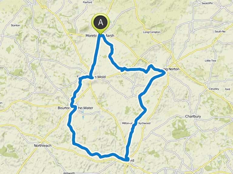 BourtonontheWater and the Fosse Way Cycling in the Cotswolds