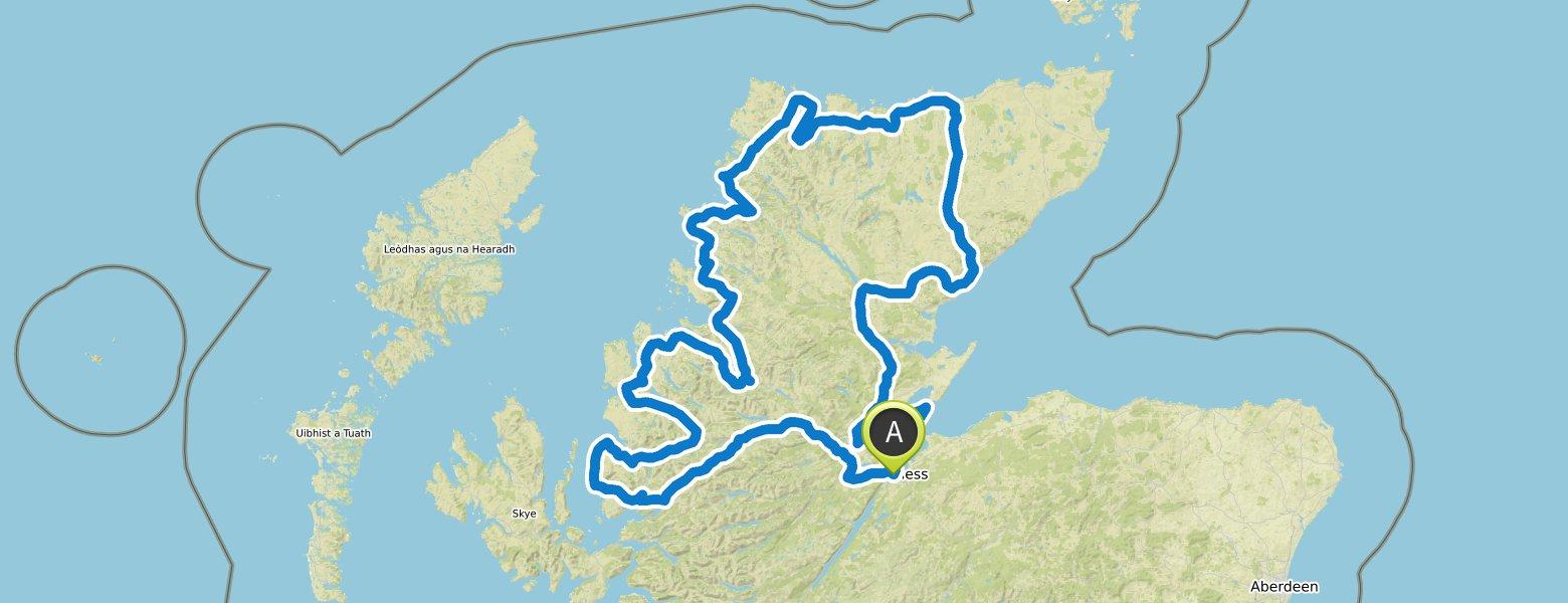 north coast 500 bikepacking