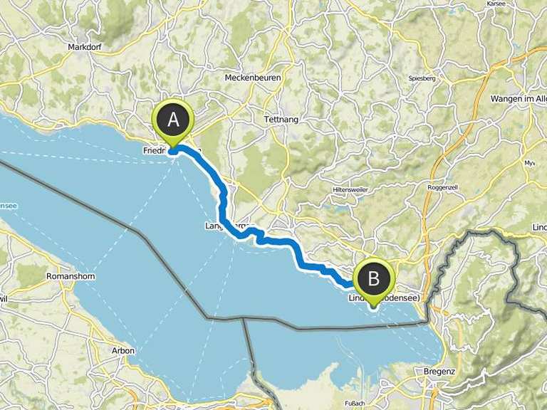 bodensee umfahren fahrrad kilometer