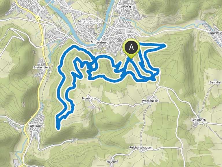 Singletrail miltenberg