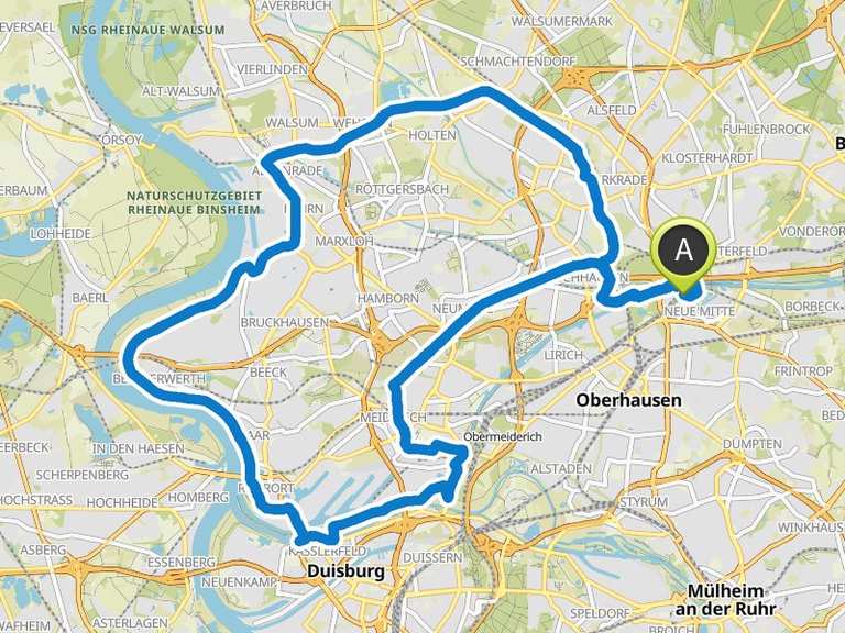 Radtour im Ruhrgebiet - den Wandel erfahren | Fahrradtour | Komoot