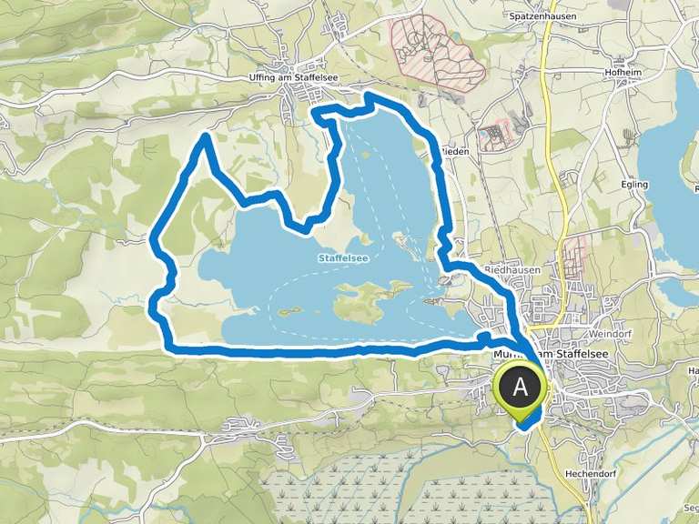 Rund Um Den Staffelsee Fahrradtour Komoot