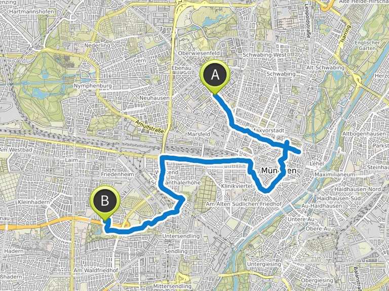 fahrrad routenplaner münchen