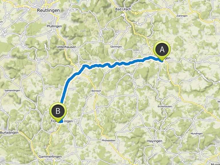 MünsingenEngstingenTrochtelfingen Fahrradtour Komoot