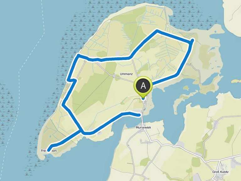 Rügen - Insel Ummanz - Kraniche und Zuckerhut-Reetdächer | Fahrradtour Rügen - Insel Ummanz - Kraniche und Zuckerhut-Reetdächer | Fahrradtour