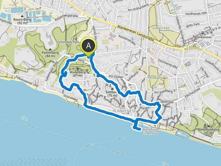 Spaziergang durch das Treppenviertel in Blankenese | Wanderung | Komoot