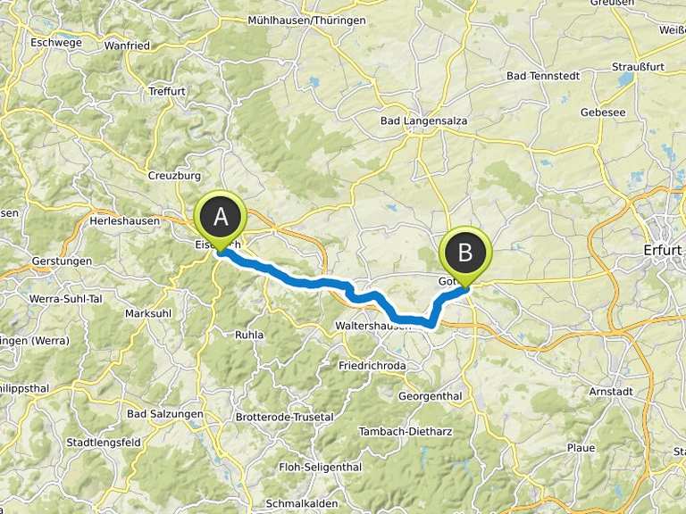 Singletrail eisenach