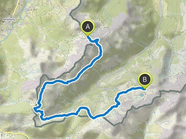 Von Fiderepasshütte nach Rappenseehütte | Wanderung | Komoot