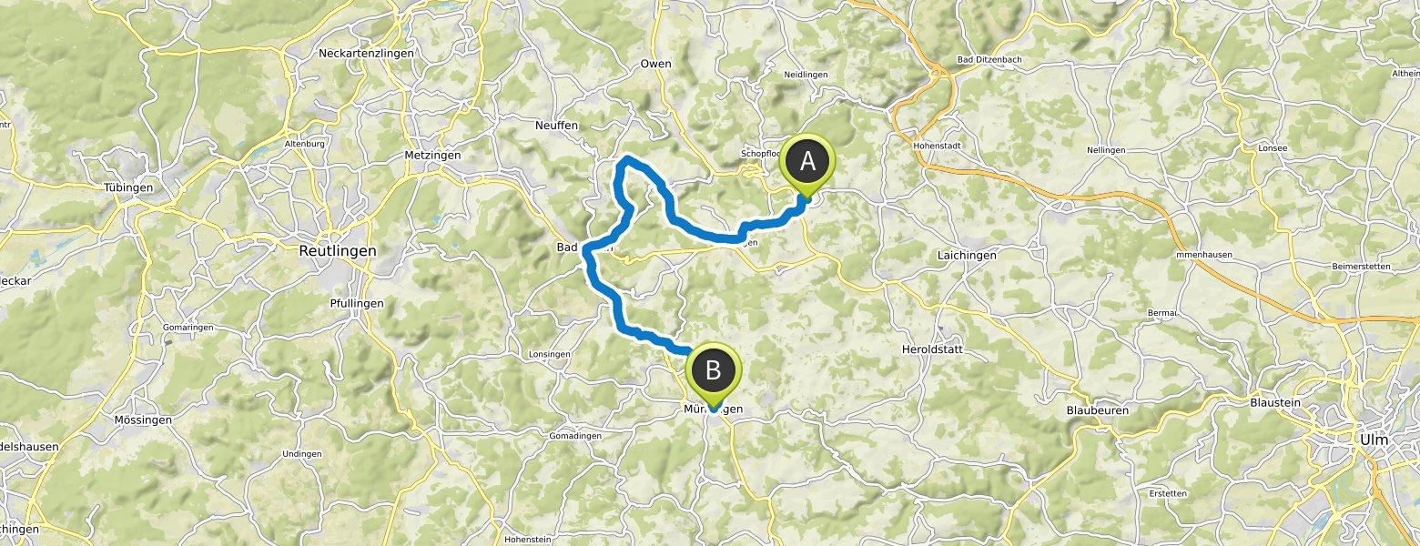 Etappe 4: Von Donnstetten Nach Münsingen – Schwäbische Alb-Radweg ...