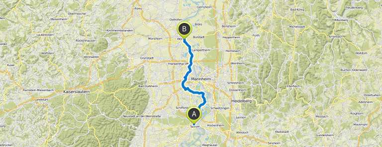 Rheinradweg Speyer Worms 5 Teil Fahrradtour Komoot Rheinradweg Speyer Worms 5 Teil Fahrradtour Komoot