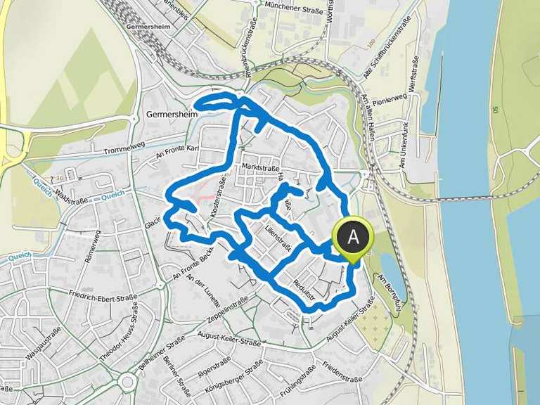 Festungsrundweg Germersheim | Wanderung | Komoot