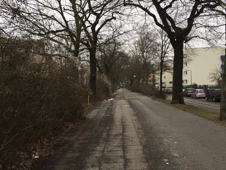 Berlin Von Mariendorf über Britzer Garten und