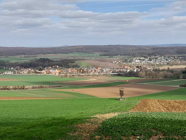 Hinter Obermeiser, gleich rechts.... Wanderung Komoot