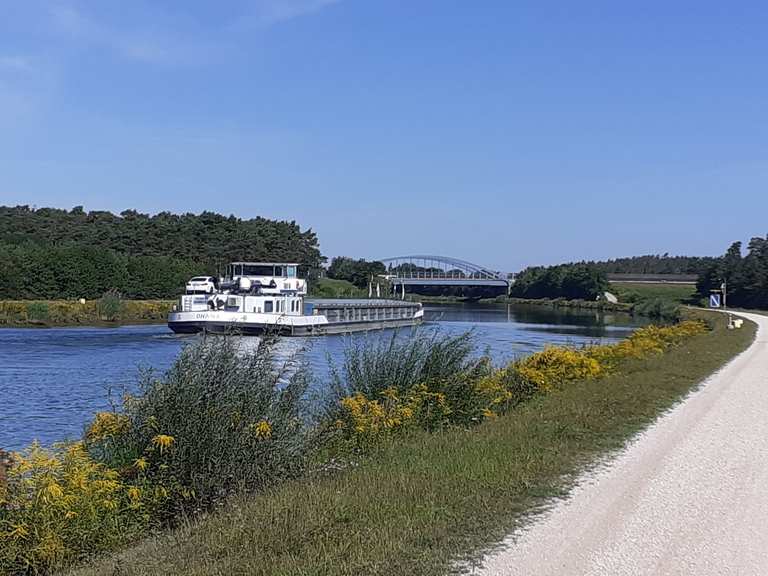 Tag 1 Ottensoos Brombachsee bike Tour Komoot