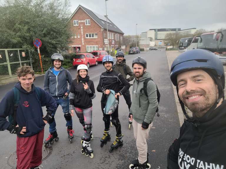 Ride with Igor, Matis, Tim, Gerrit, Chiara and Enrico | skating track ...