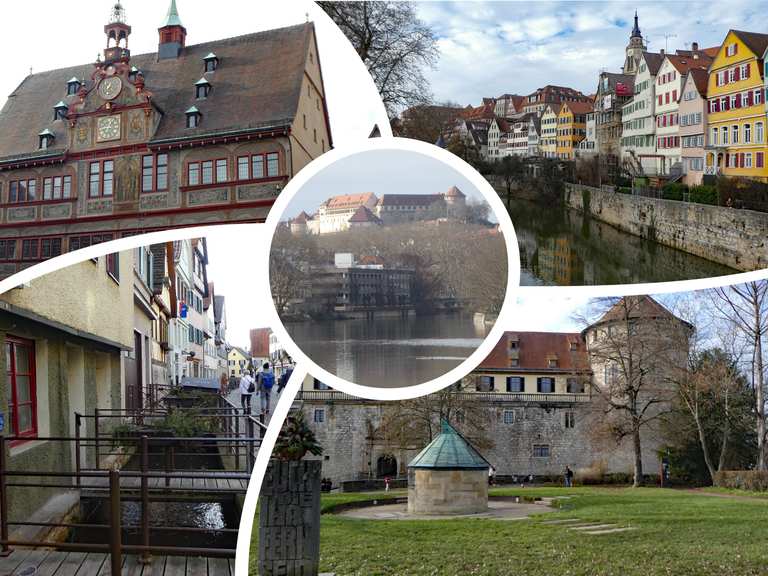 Durch die Altstadt Tübingen und den Naturpark Schönbuch Komoot