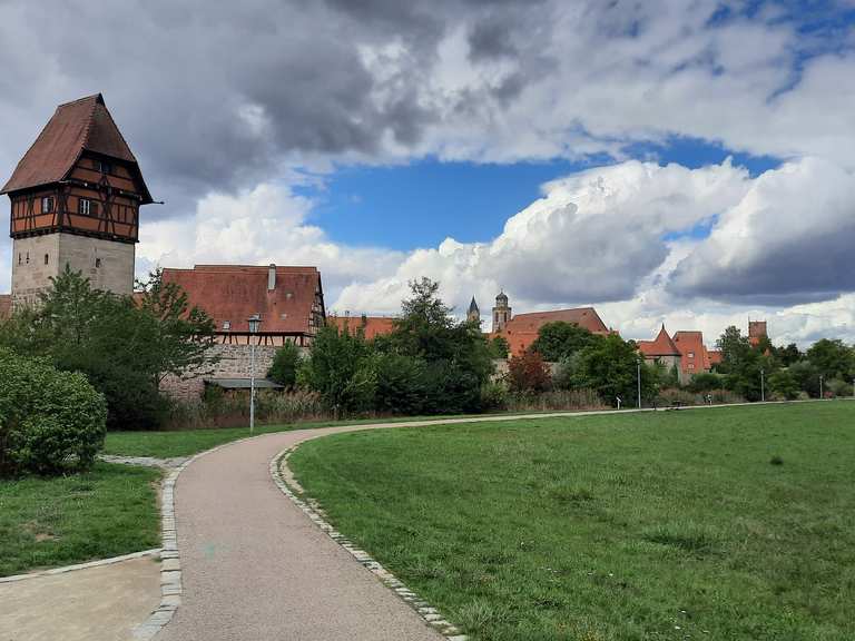 TrekkingTour nach Ansbach über DinkelsbühlDombühlLeutershausen