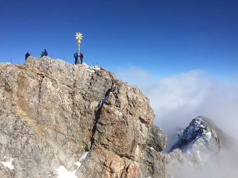 Mit Hund auf die Zugspitze Bergtour Komoot