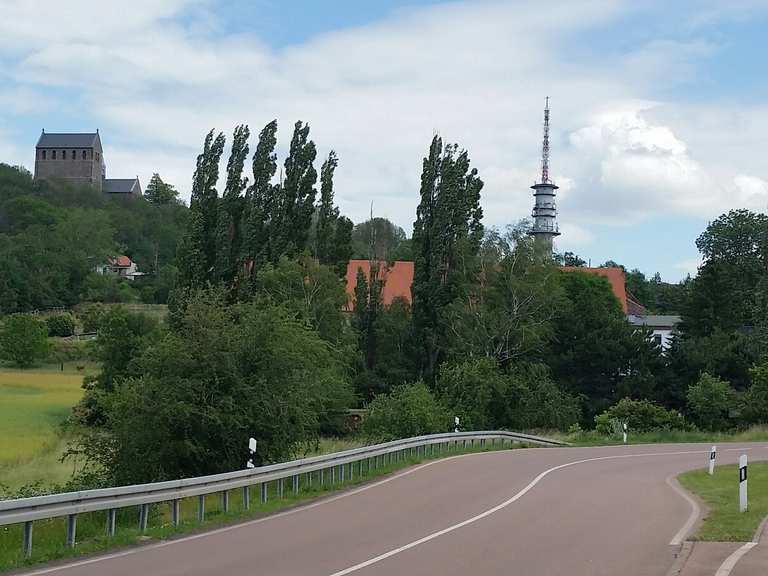 Im Wettiner Stammland vorbei geschaut Fahrradtour Komoot