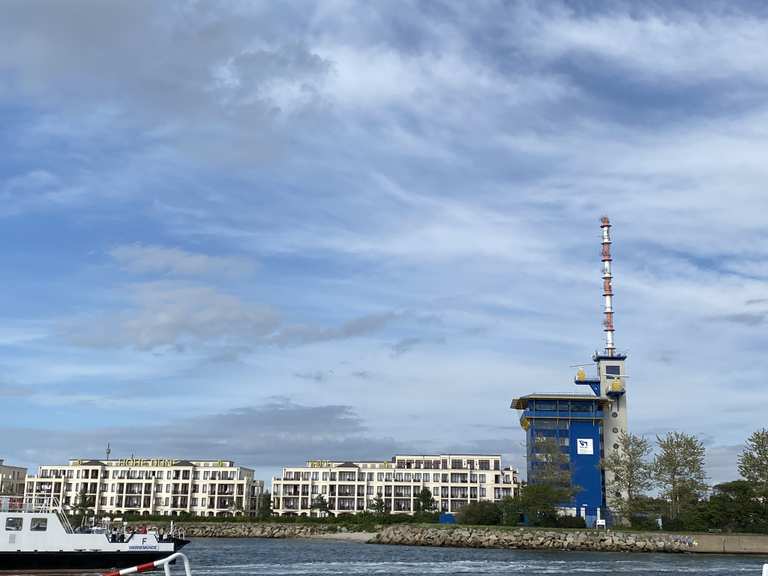 Feierabendrunde mit Damaris // Rund um Rostock RennradTour Komoot