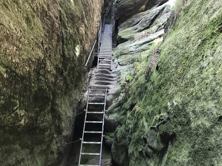 Sächsische Schweiz - Schrammsteine - Carolafelsen - Wilde ...