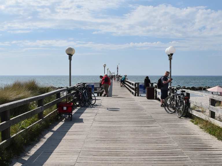 GraalMüritz Ausflug nach Wustrow Fahrradtour Komoot