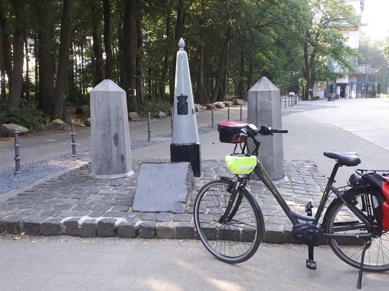 Von Soers, Aachen nach Dreiländereck Belgien / Deutschland