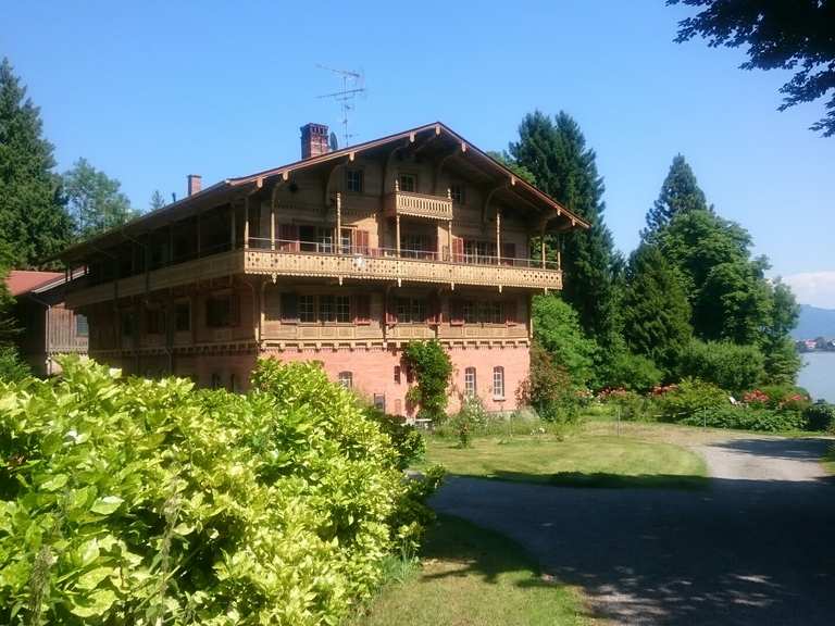 (Bodensee) Von Wasserburg zur Insel Lindau Wanderung Komoot